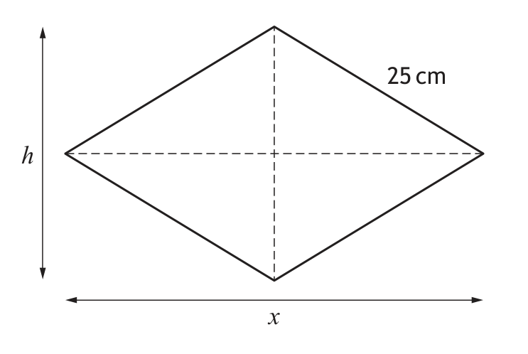 Rhombus model of the device
