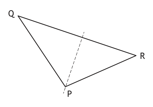 Triangle PQR