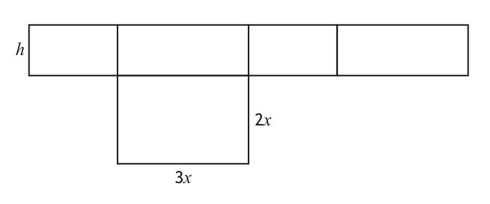 Net of open box
