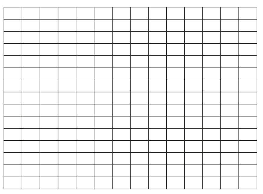 Blank Gantt chart grid