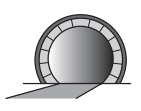 Tunnel cross-section - circular sector