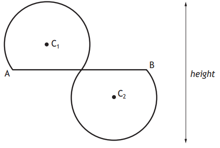 Logo formed by two circles