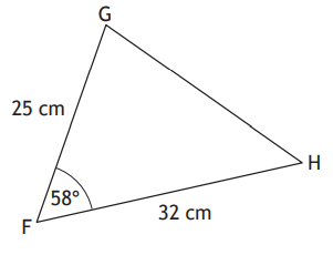 Triangle FGH