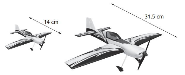Similar model aircraft